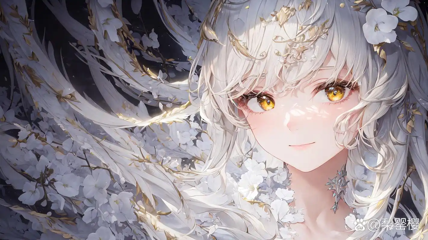 你…是白毛控么?#动漫壁纸