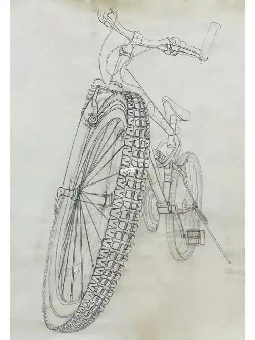 美术生的日常  #公路自行车  #素描  #公路车  #寻找小红书绘画大