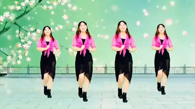 四人变队形《殇雪》简单易学64步,原创演绎流行火爆|广场舞展示|广场