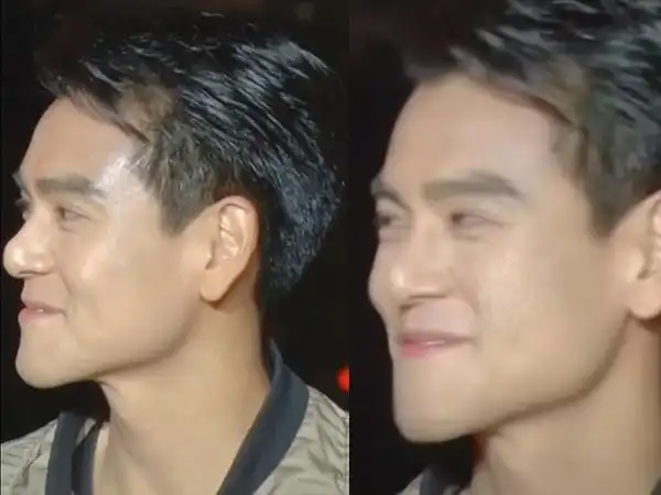 顶级帅哥彭于晏360度无死角?侧脸正对镜头时,网友直言被吓到_下巴