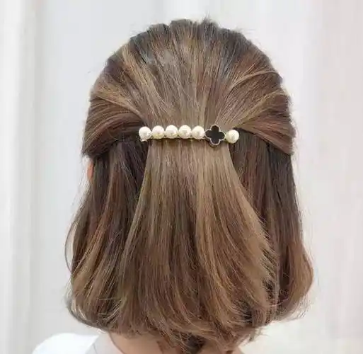 原创短发这么扎太美了5种扎法分享解决短发女生扎头发的困惑