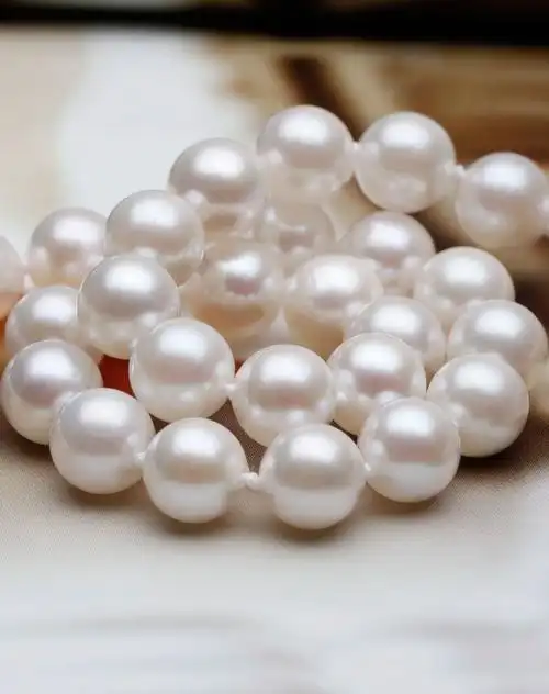 天然海水珍珠项链6.5-7mm(配证书)