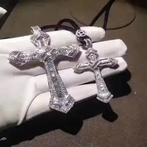 卡地亚项链满钻男