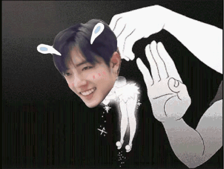 肖战掉星星表情包_肖战_星星表情