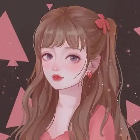 女生头像图片手绘 女生头像卡通可爱呆萌