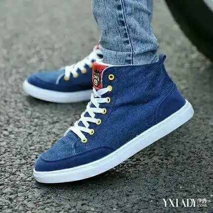 【图】蓝色帆布鞋配什么颜色裤子好看 教你搭配妙招