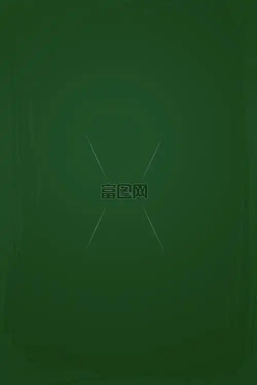 青春简约墨绿色海报背景