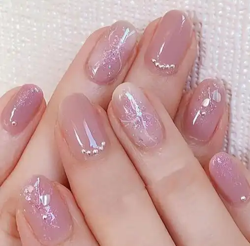 美甲最适合夏天的仙女风美甲超级显白