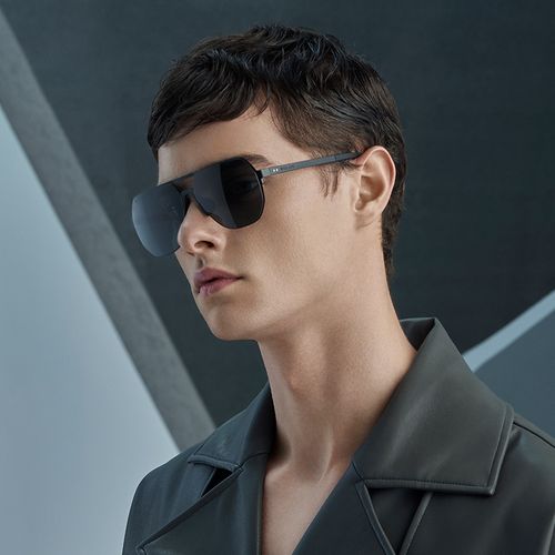 bolon暴龙2020新款太阳镜飞行员框墨镜不规则潮开车眼镜男bl8070