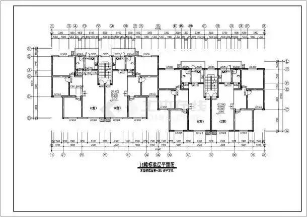 商贸住宅为一体的住宅小区建筑施工图