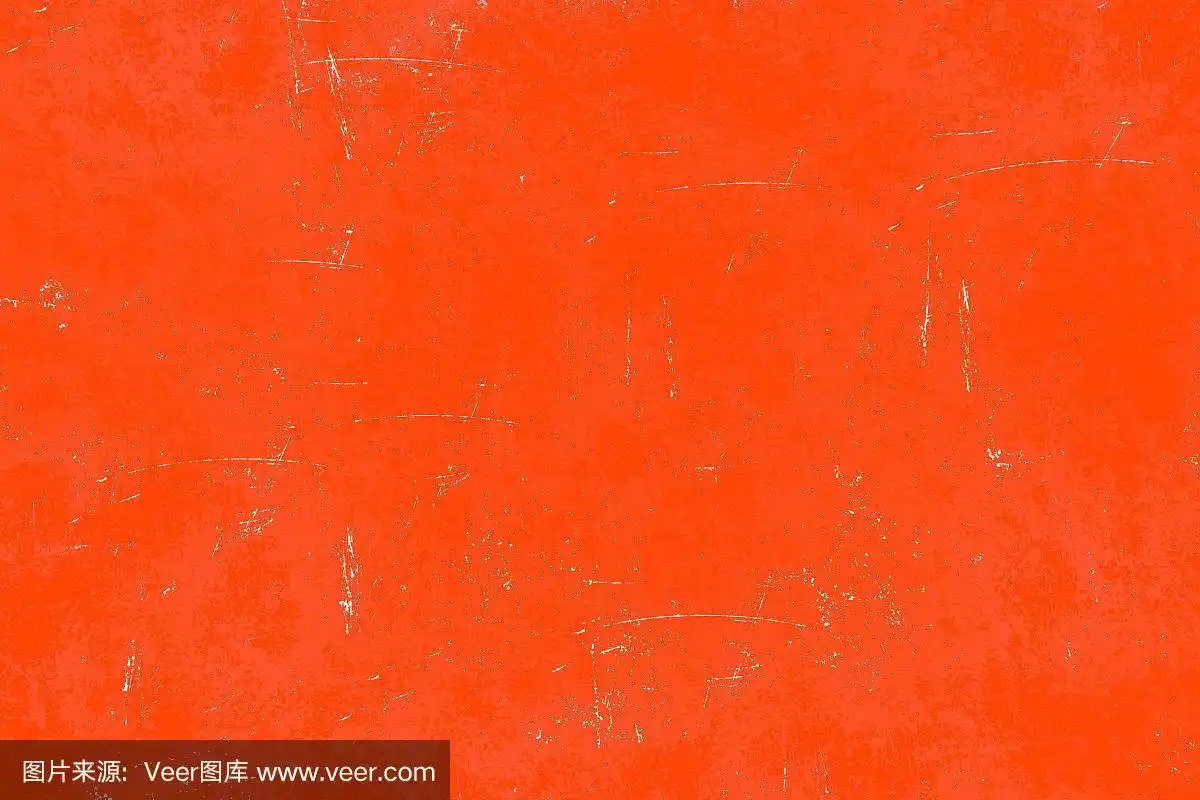 橘红色脏金属底色,2020年流行颜色.