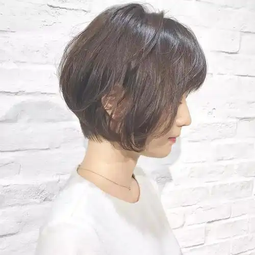 谭松韵bobo头少女感十足,波波头图片-第2图,发型图片