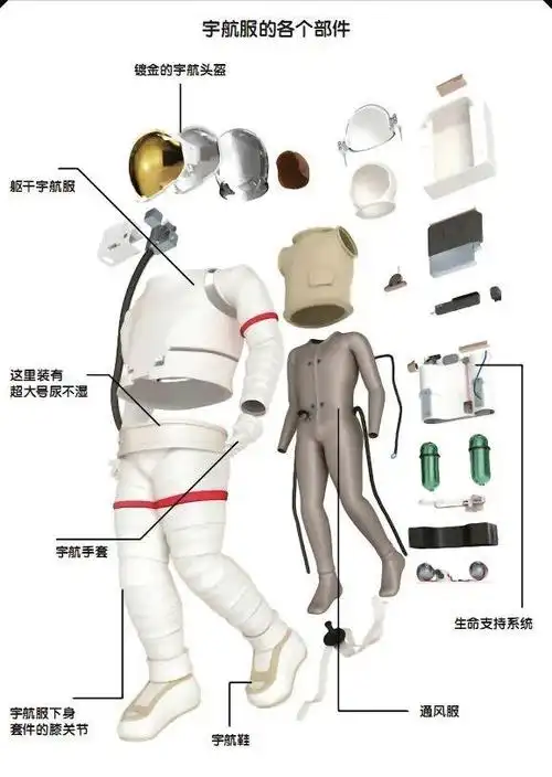 扒一扒宇航服的内外