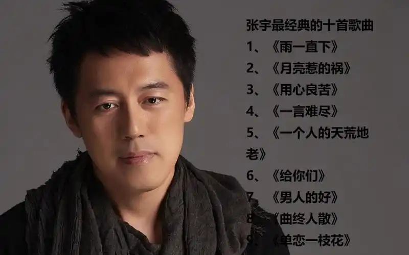 张宇最经典的十首歌