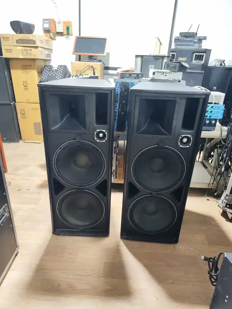 美国原产c-mark西玛克专业舞台音箱,成色不错, - 抖音