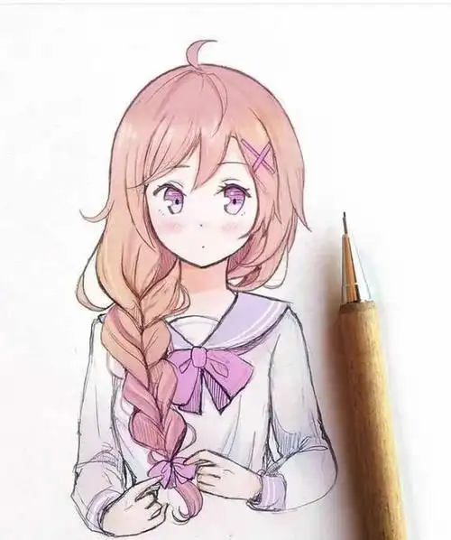 想要好看动漫女生头像吗也可以作为临摹范本哦