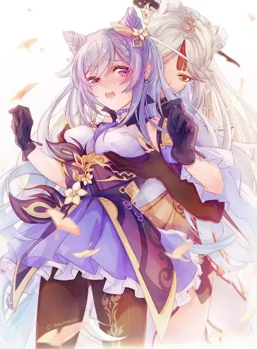 原神角色刻晴同人图集插画壁纸图片第十六期