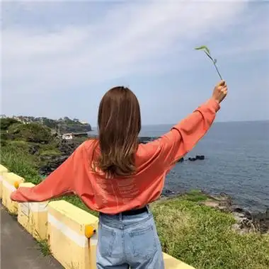 唯美女生小清新背影头像大全