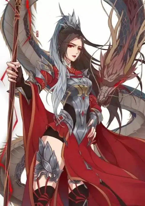 古风女性头像 - 米画师