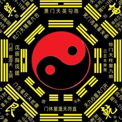 太极八卦(出自《周易》中的图形)_尚可名片