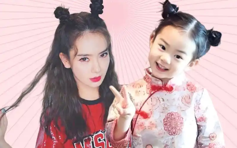 戚薇生了个自己不算啥,看到杨幂女儿正面照,才知道啥叫"等比例缩小"