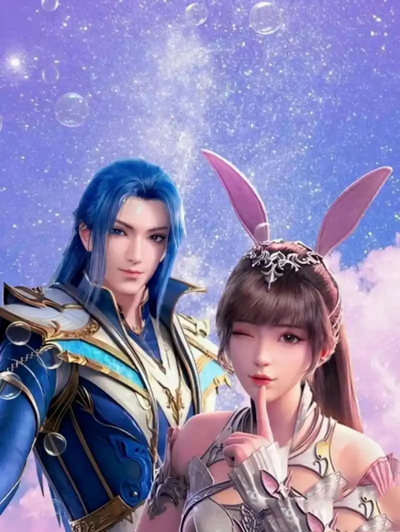 唐三小舞的照片 帅气~唐三 美丽~小舞