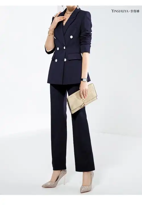 音舒雅高品质职业套装女时尚气质西服工作服上班西装正装商务洋气职业