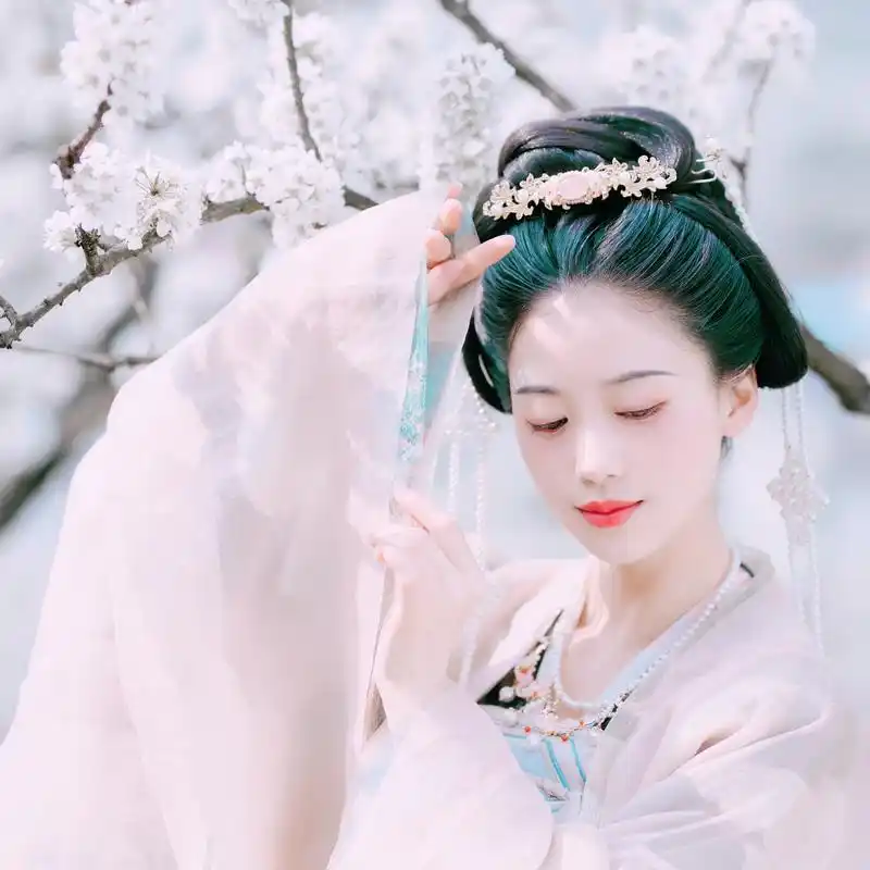 野洵 真人古风女喜收藏 禁二传寄君一曲 不问曲终人聚散.