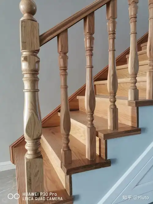 红橡实木楼梯简约但不简单