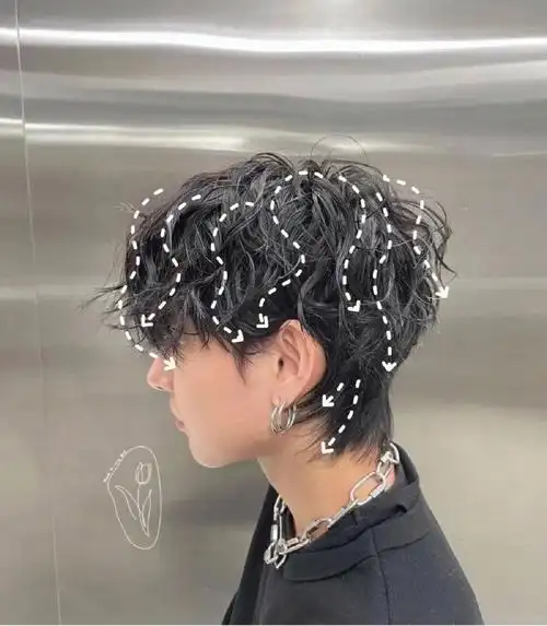 男生这辈子一定要留一次的短款鲻鱼头|||这是手残党的本命发型不可