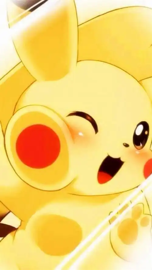 萌萌哒皮卡丘插画