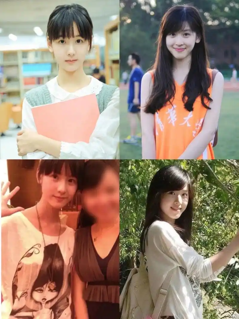 两个人都校花级别的 	 校园 女神 南航校花 奶茶妹妹 网络红人