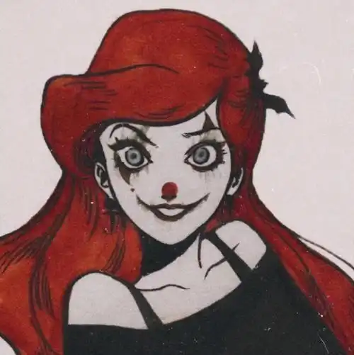 迪士尼公主画黑暗妆艾莎女王看着像反派但是好可爱