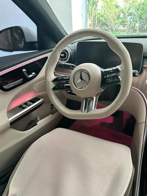 奔驰c260l|仙女最爱白色内饰的车07