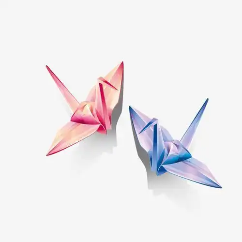 千纸鹤折纸手抄报