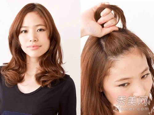 两款无刘海发型扎法 清爽减龄最时尚