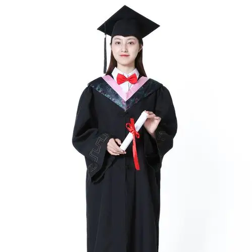 学士服南京云渚大学生毕业服文科学位服成人毕业礼服正装定制批发