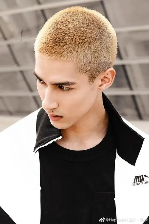 求寸头米卡的帅照