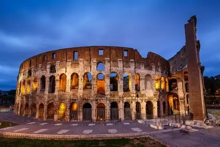 colosseum in rome by andrey omelyanchuk