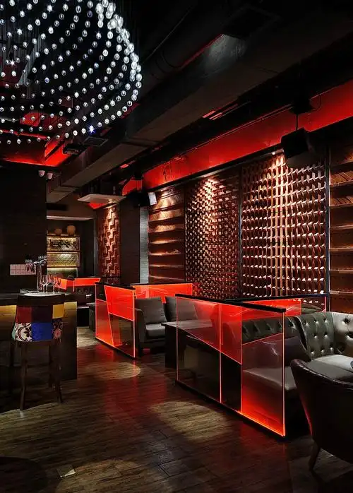 中式风格音乐酒吧装修设计效果图片   370平米音乐酒吧装修图片