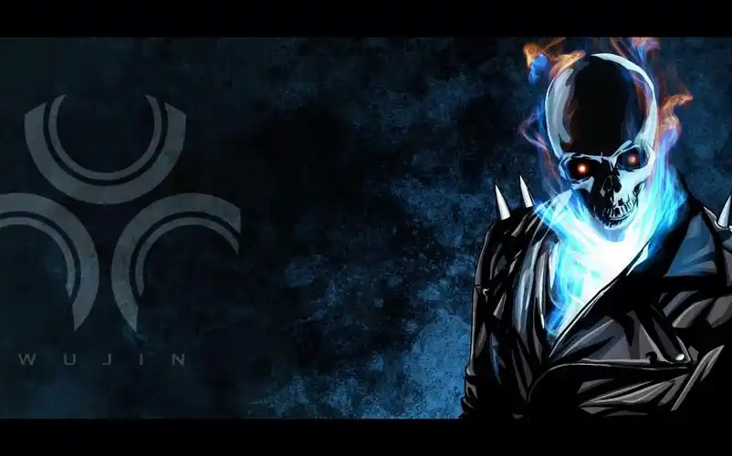 【板绘练习】恶灵骑士_哔哩哔哩_bilibili