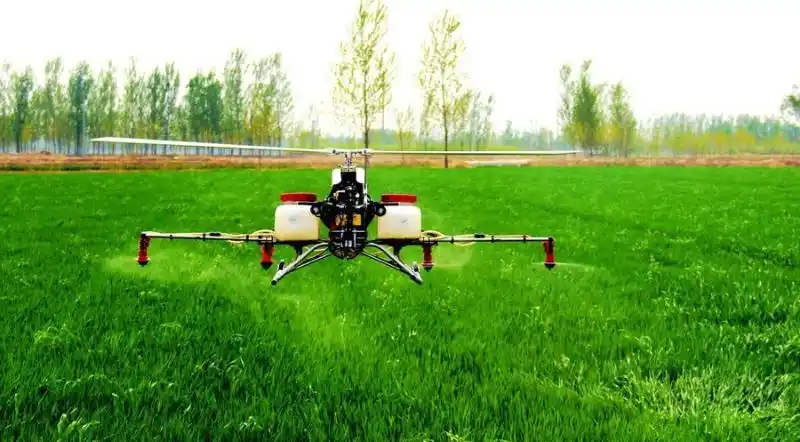 无人机打药 - 数字乡村平台