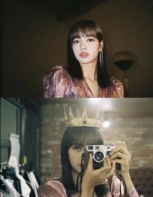 blackpink分享191114lisa独一无二的氛围带上皇冠你就是blink的女王