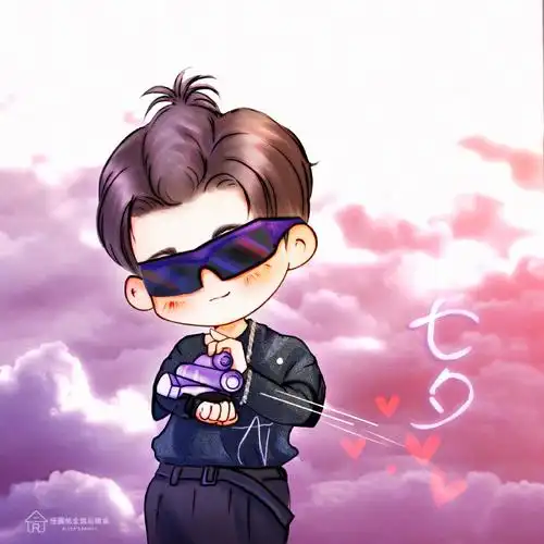 任嘉伦allen手绘:后援会美工组-@梦轻尘呀文案:后援会文案组嘉人