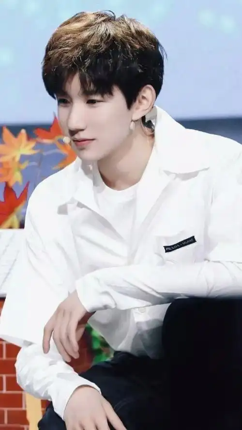 6,王源,你不用抬头仰望风景,因为你就是我们心目中最美的风景,世间的