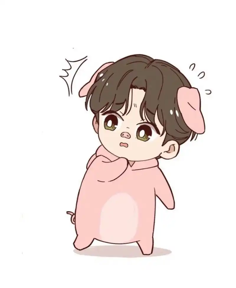 【王一博动漫化】王一博化身动漫小猪猪,十分可爱,你们觉得像吗?