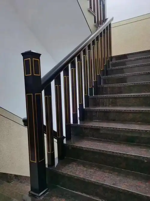 铝艺扶手  #铝合金楼梯扶手  #全铝扶手  #新中式楼梯扶手  #细港