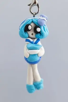 diy软陶水瓶座琪琪近摄高清图片