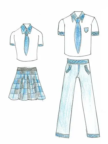 缤纷校服 别出新裁--90后校服设计大赛--作品排行