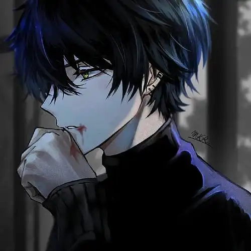 动漫男生侧脸头像